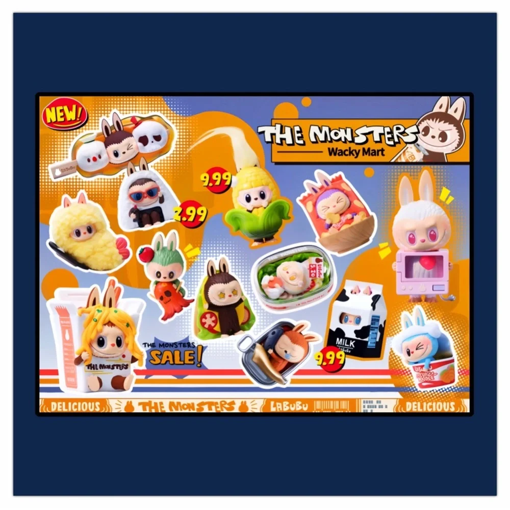 Pop Mart The Monsters Wacky Mart Series Grilled Sausage Figurine